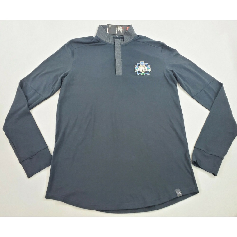 Under Armour men shirt 2019 College World Series Omaha black sz S $60